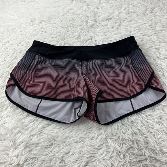 Lululemon Speed Short *H2O Double Gradient Speed Short H2o Yum Yum Pink Alberta - Picture 1 of 4